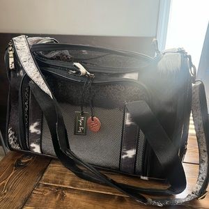 Cowhide Dog Carrier